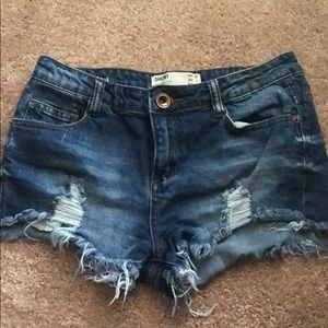 Cotton on jean shorts size 6